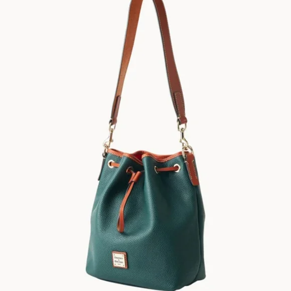 Dooney & Bourke Pebble Grain Drawstring  Bag - Picture 2 of 4